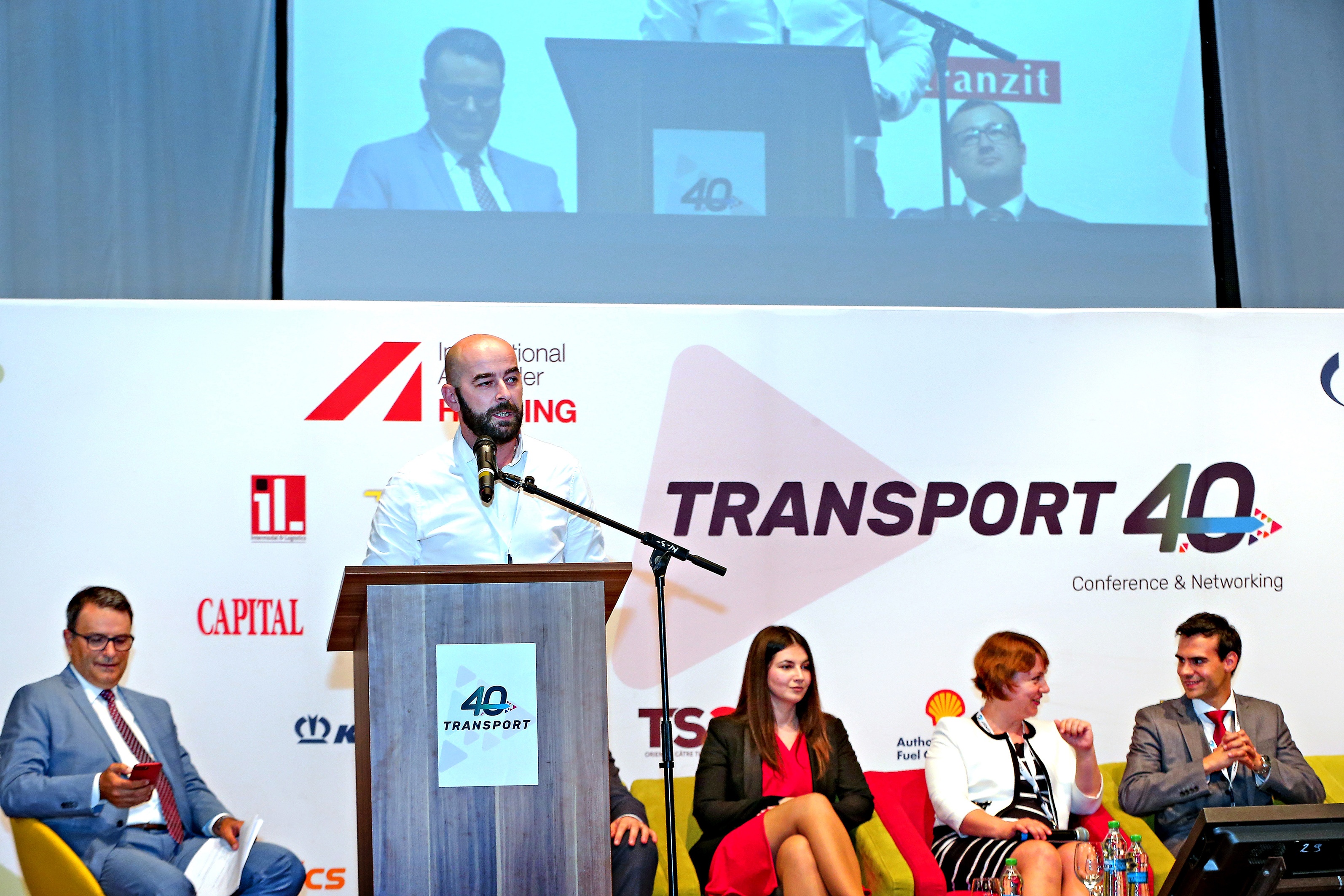 Conferința Transport 4.0 || Augustin Hagiu: “Lipsa forței de muncă și migrația șoferilor sunt printre problemele majore din transporturi.”