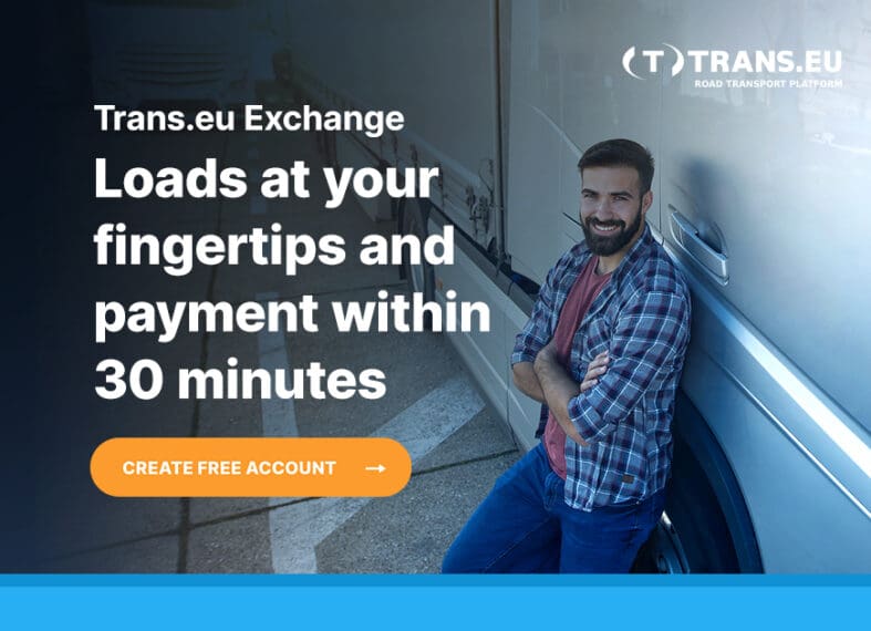Trans.eu - Loads at your fingertips and payment within 30 minutes