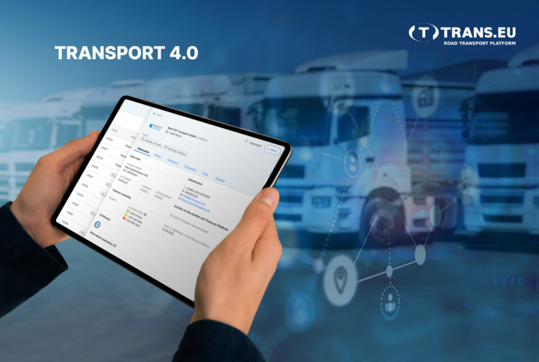 Freight exchange with Transport 4.0 experience